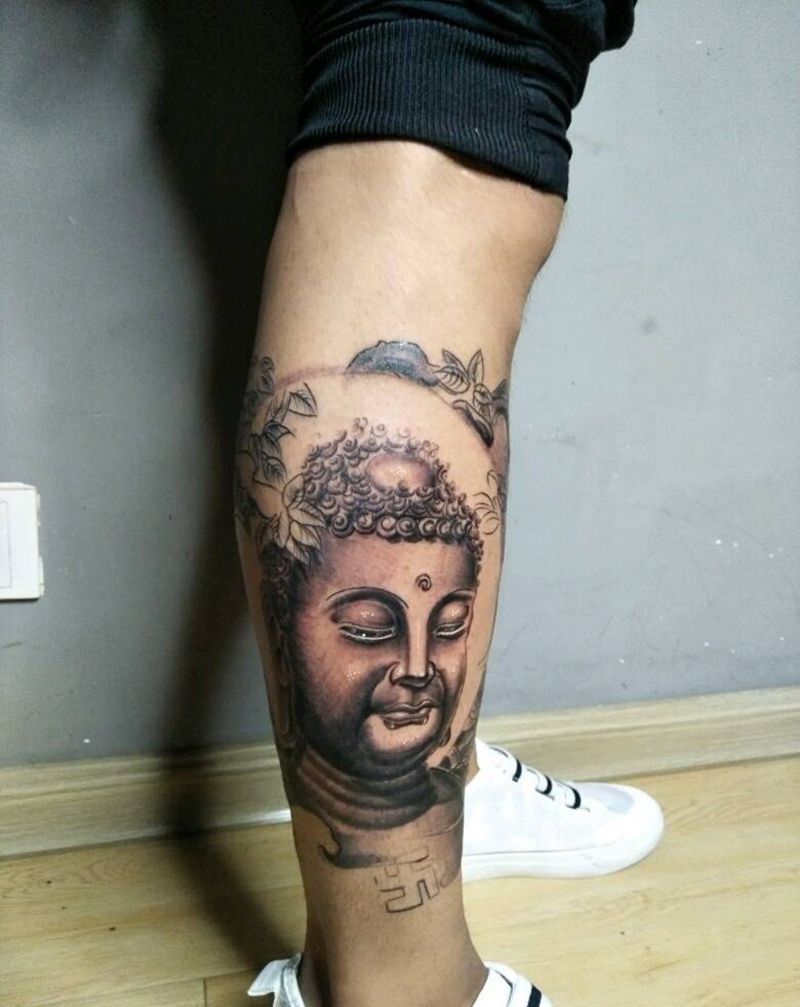 佛…收，比两年前成熟，但还不足纹身图片