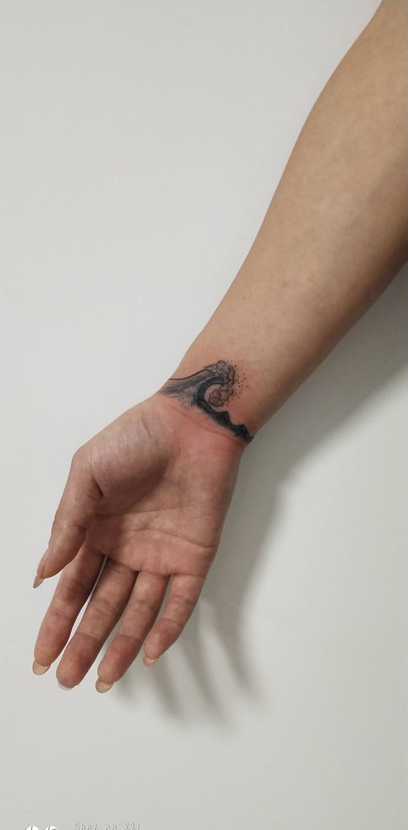 两个小图，完成纹身图片_手部纹身图案