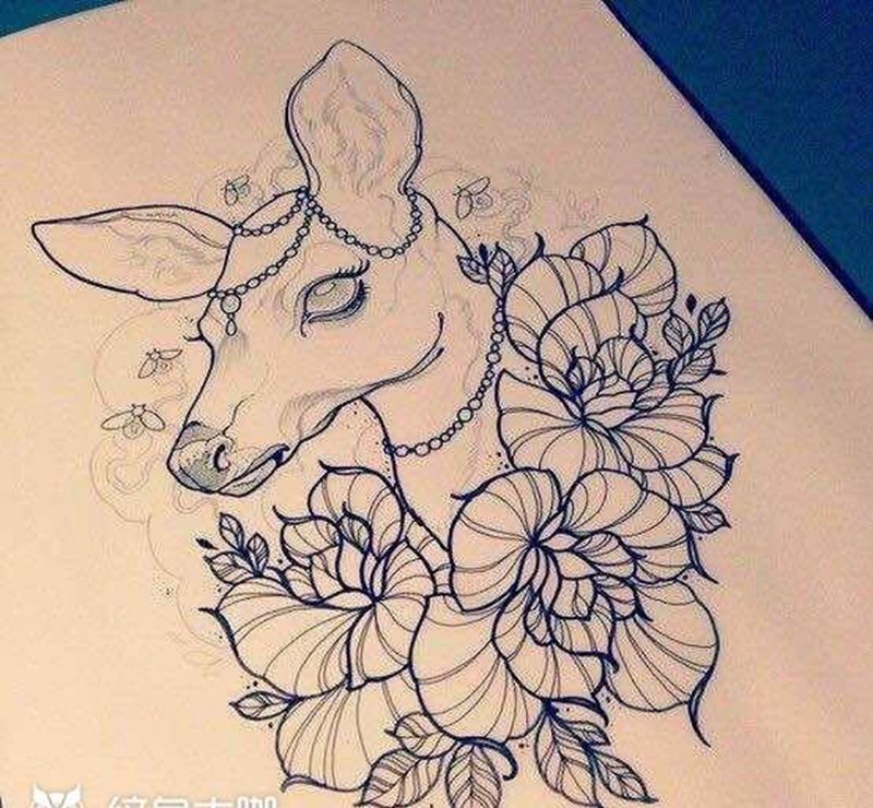 喜欢可约纹身图片