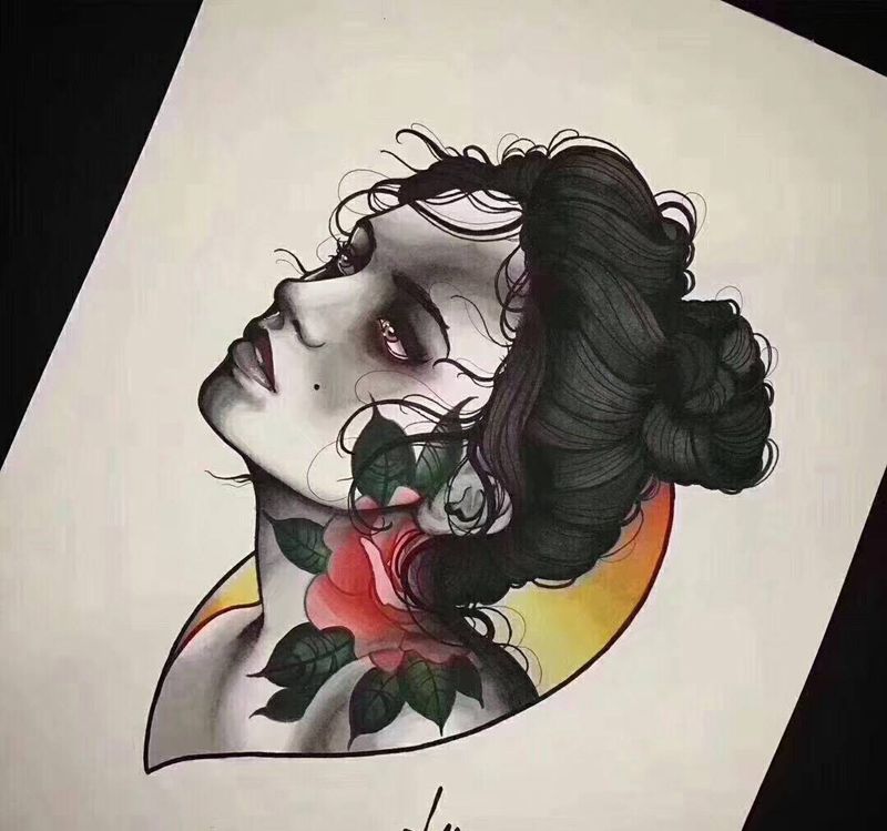 SCHOOL 喜欢可约纹身图片