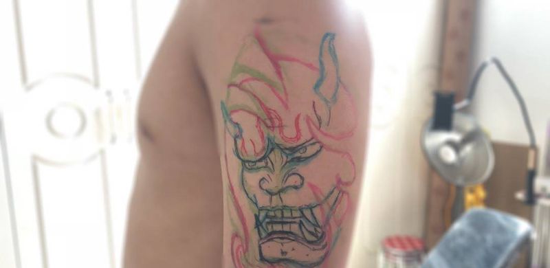 小般若〔没提白〕纹身图片