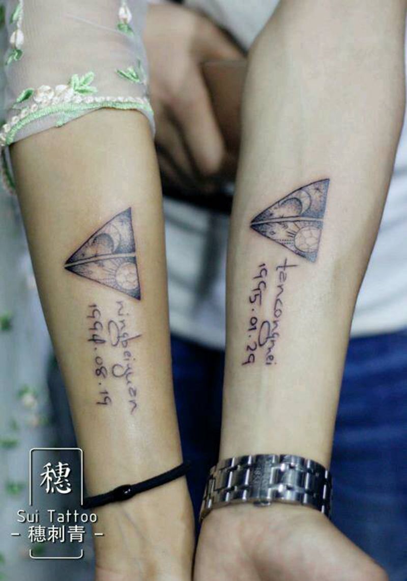 小情侣纹身图片