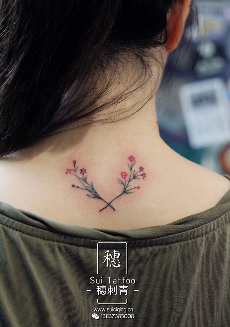 小清新x2纹身图片