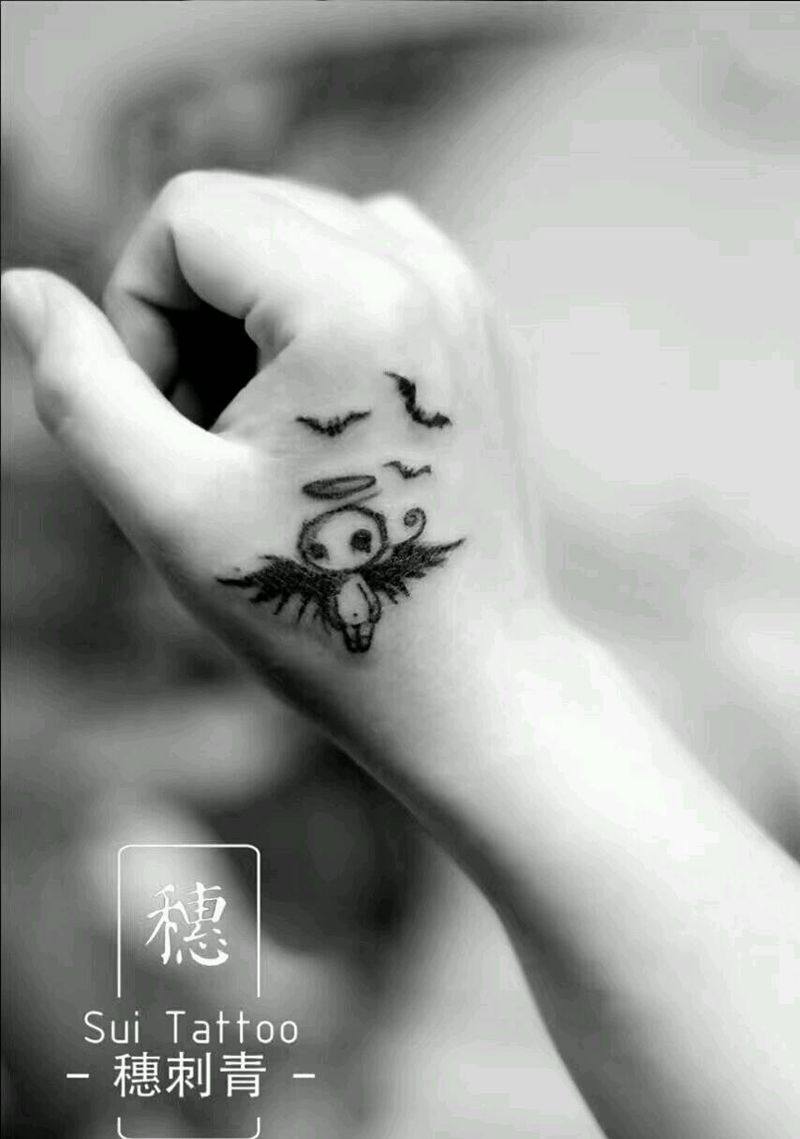 小恶魔纹身图片