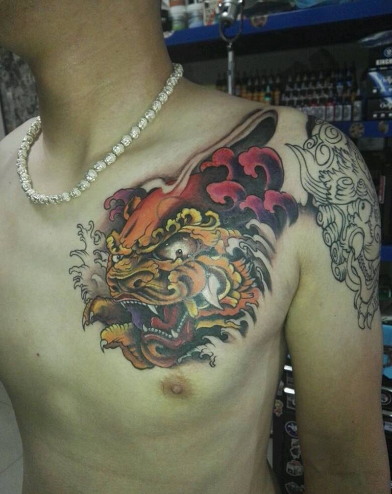 盖中盖未完～纹身图片