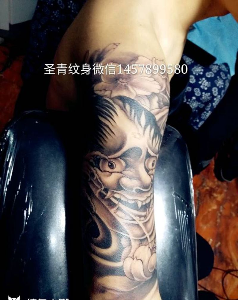 般诺喜欢的效果约我纹身图片