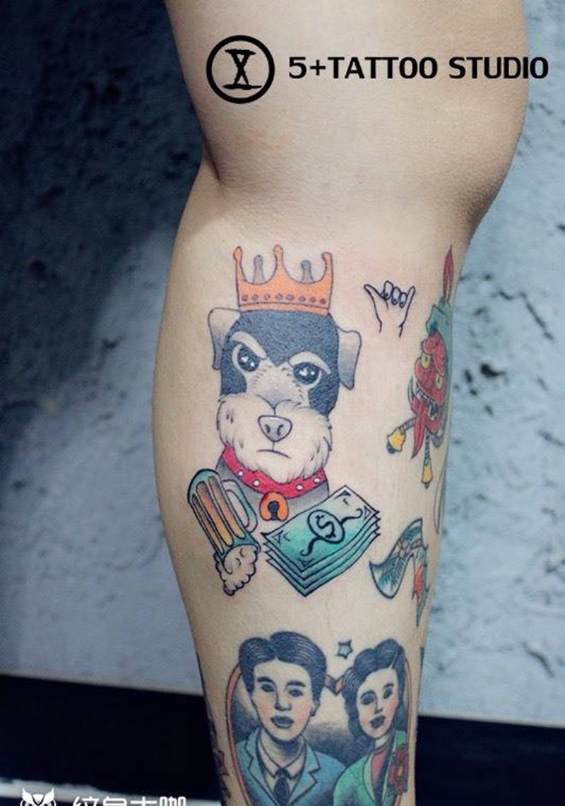 社会汪纹身图片