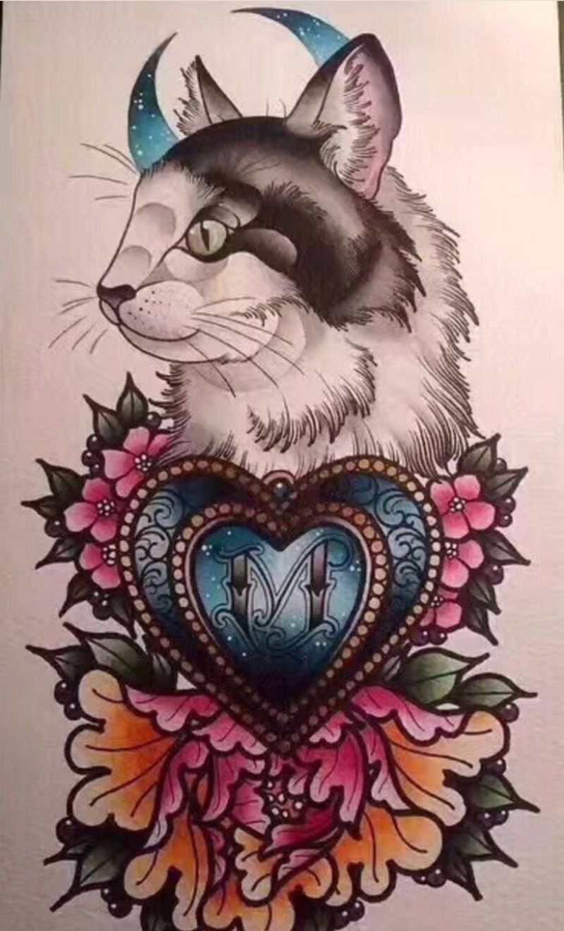 喜欢可约纹身图片