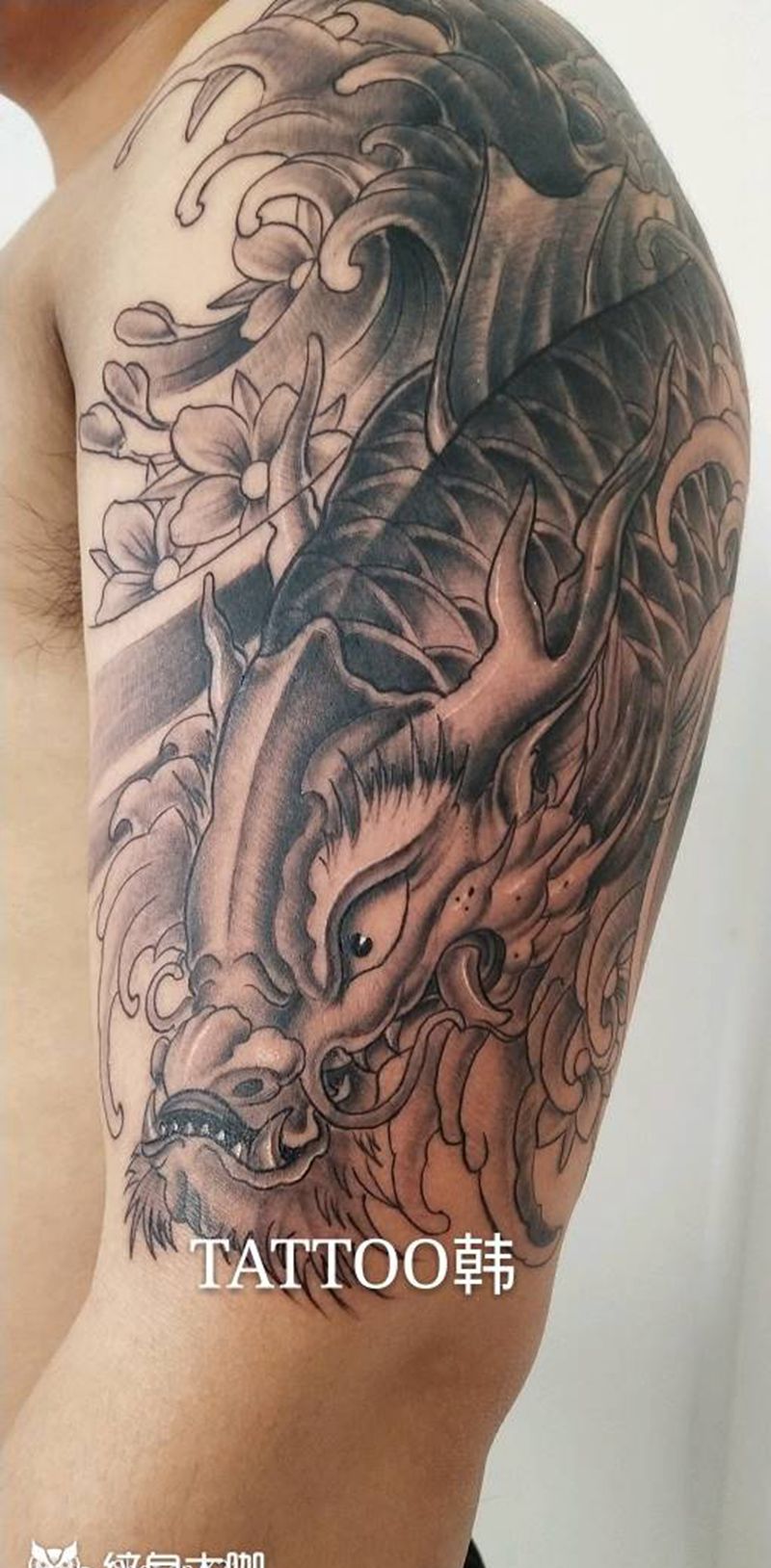 遮盖纹身图片_手臂纹身图案