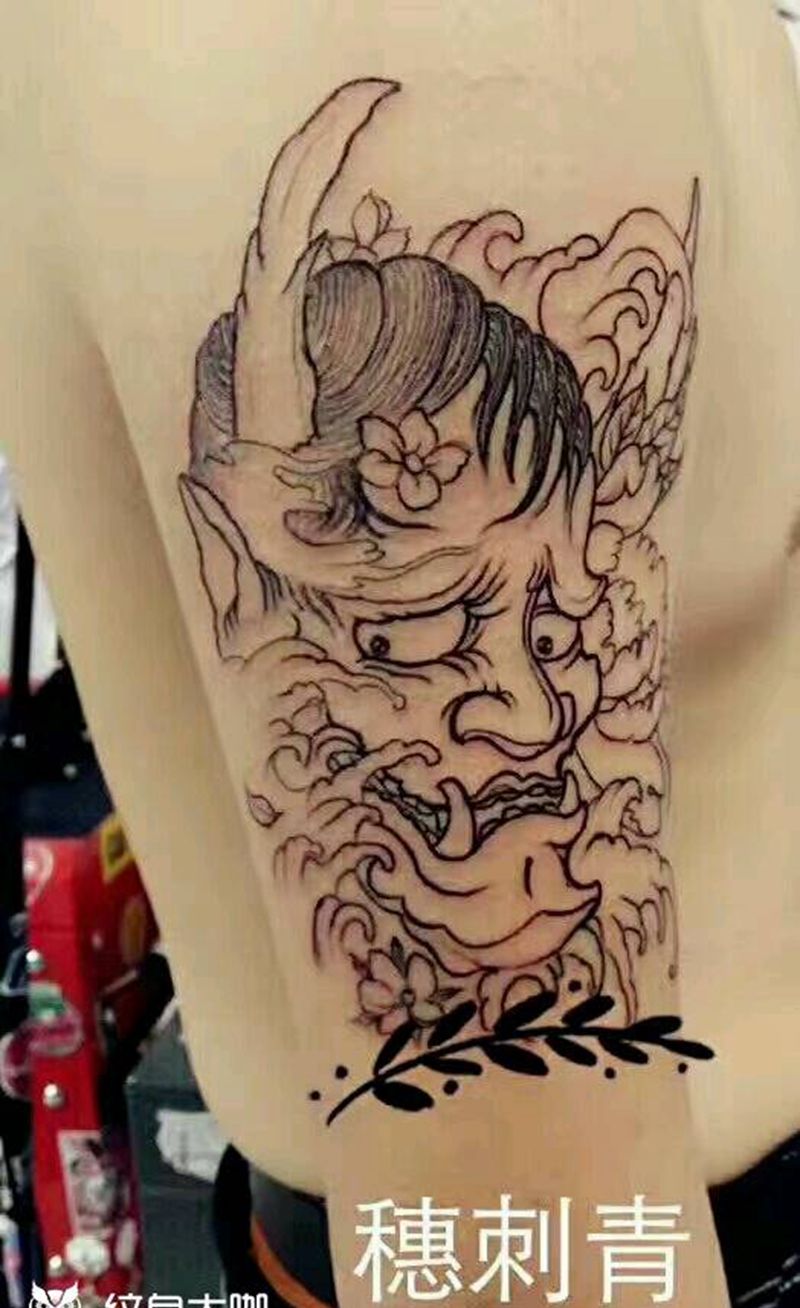 迷你小般若纹身图片