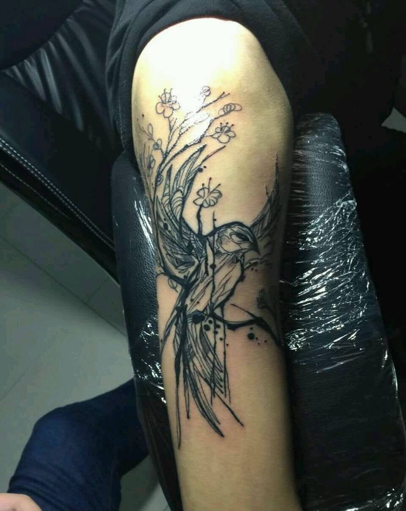 小小鸟纹身图片