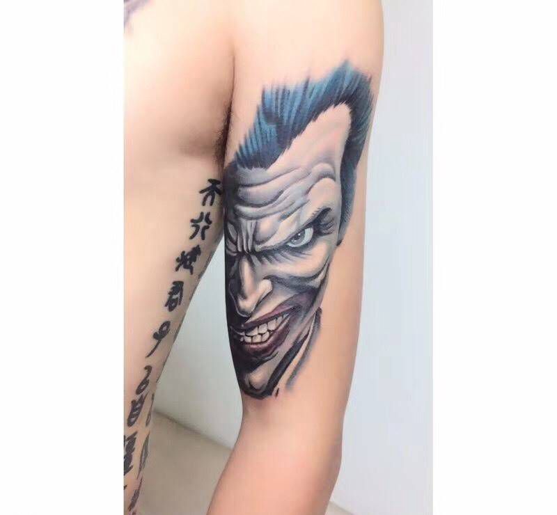 小丑纹身图片