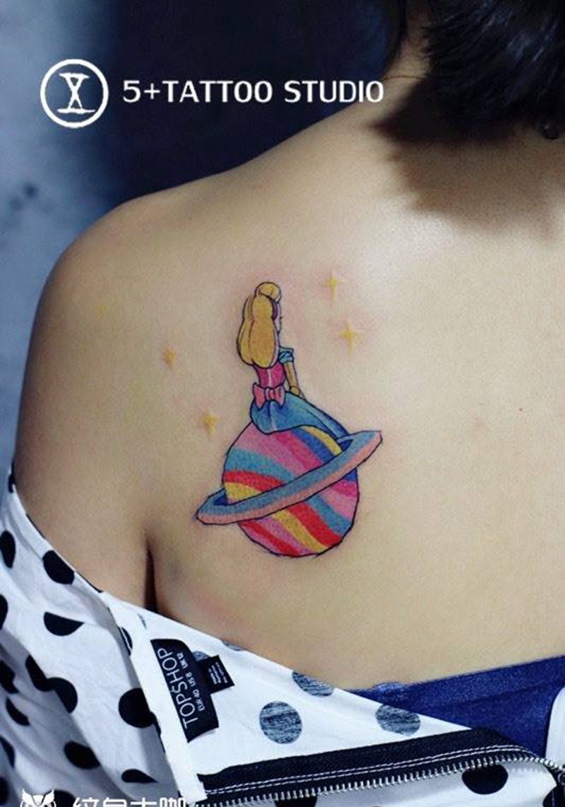 爱丽丝纹身图片