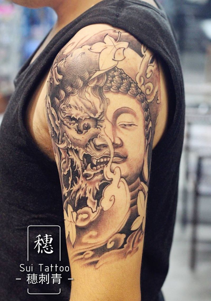 一念之间纹身图片