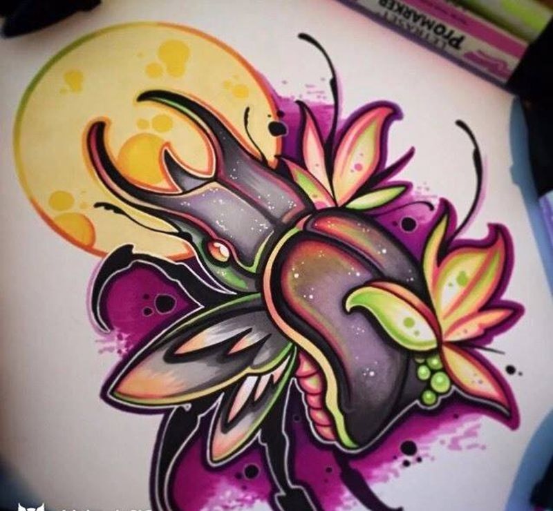 喜欢可约纹身图片