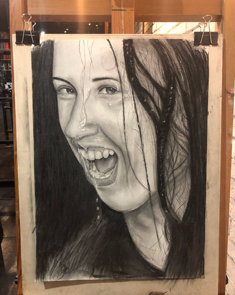 歇会儿再继续画   