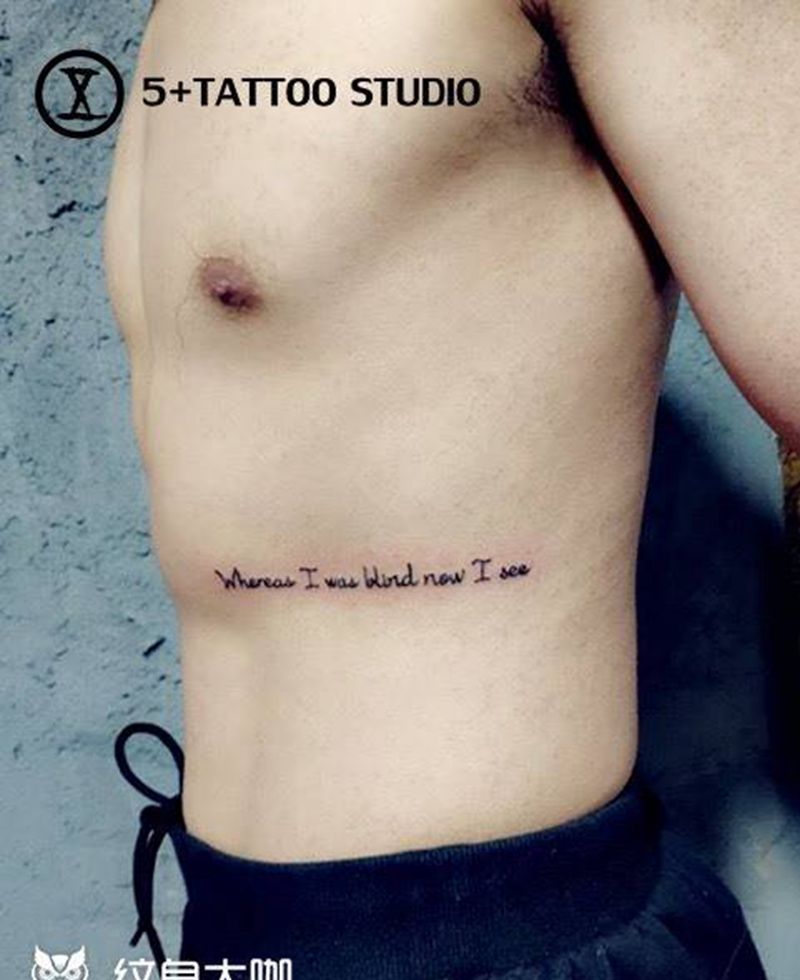 小字母纹身图片