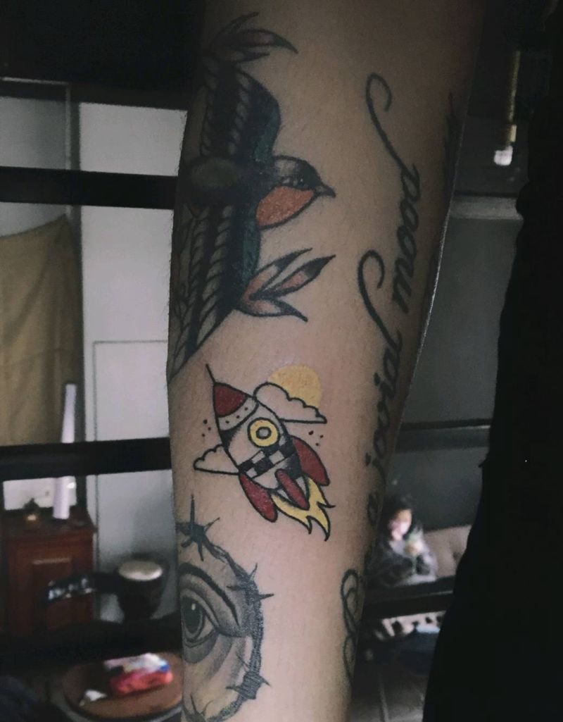 old school纹身图片_手臂Old School纹身图案