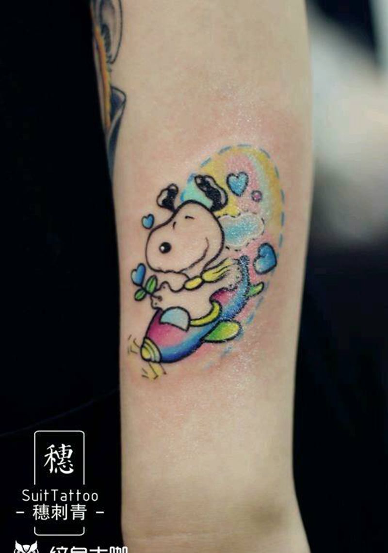 大大泡泡糖纹身图片