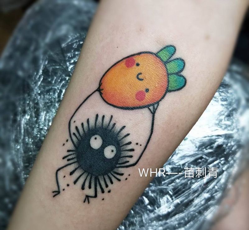 卡通纹身图片