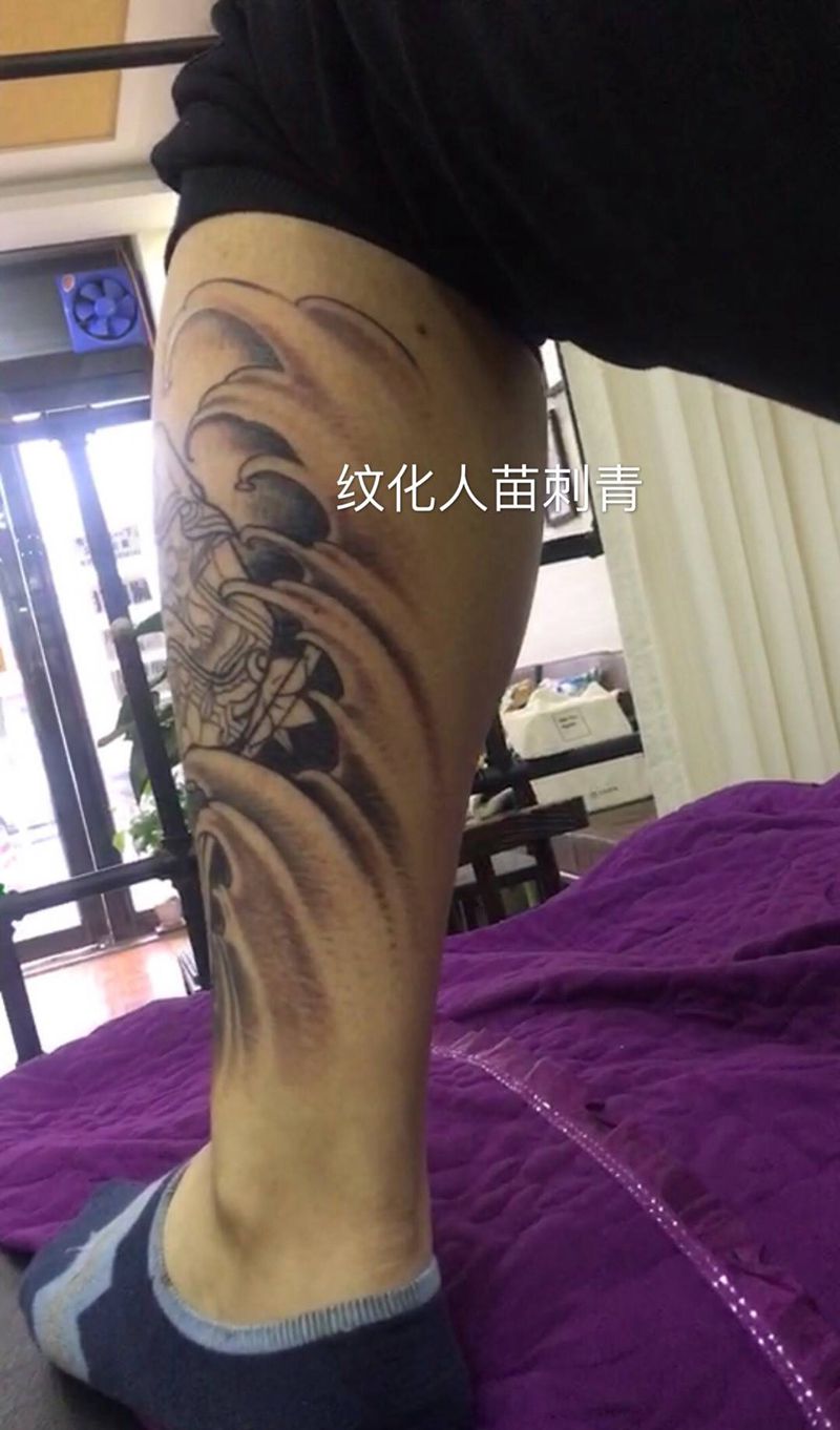 达摩蛋纹身图片