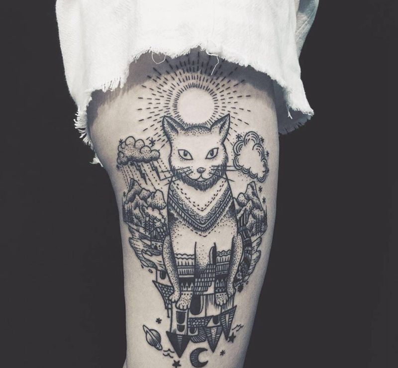 沄刺青纹身图片