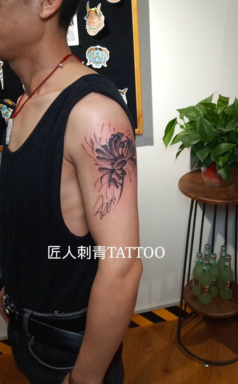 匠人刺青纹身图片_手臂纹身图案