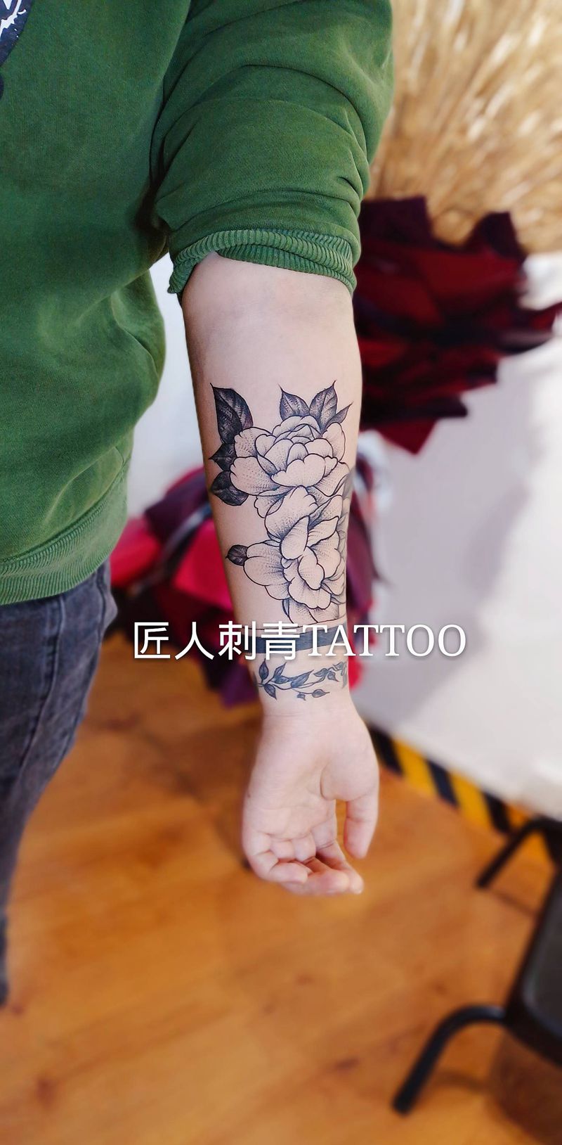 匠人刺青纹身图片_手臂纹身图案