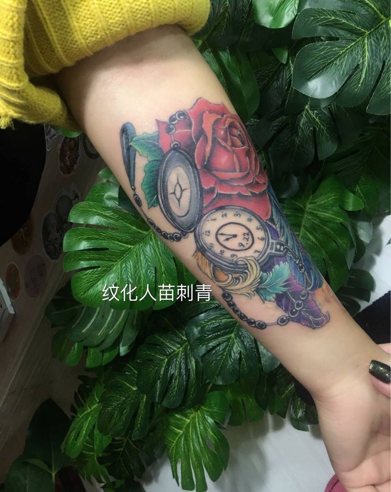 欧美小清新纹身图片