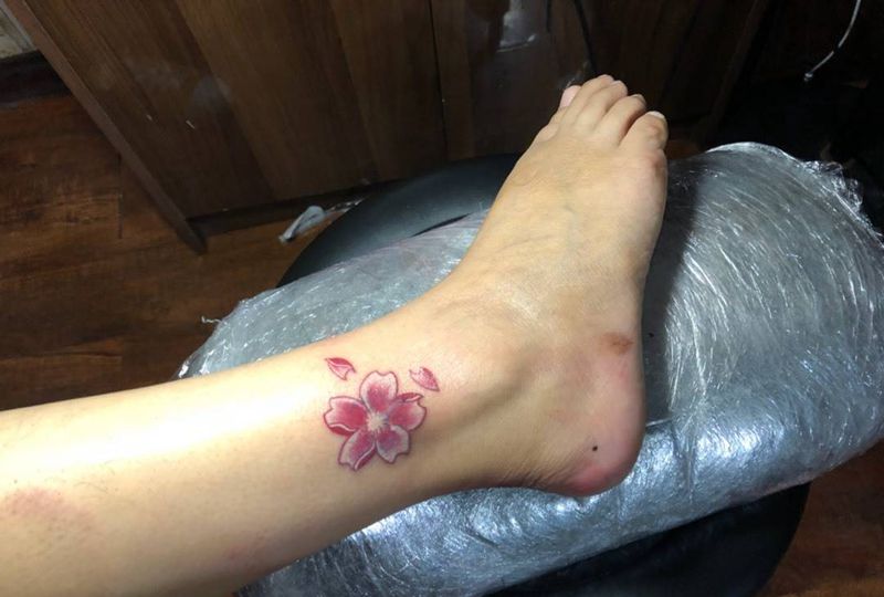 遮盖后，对比图纹身图片