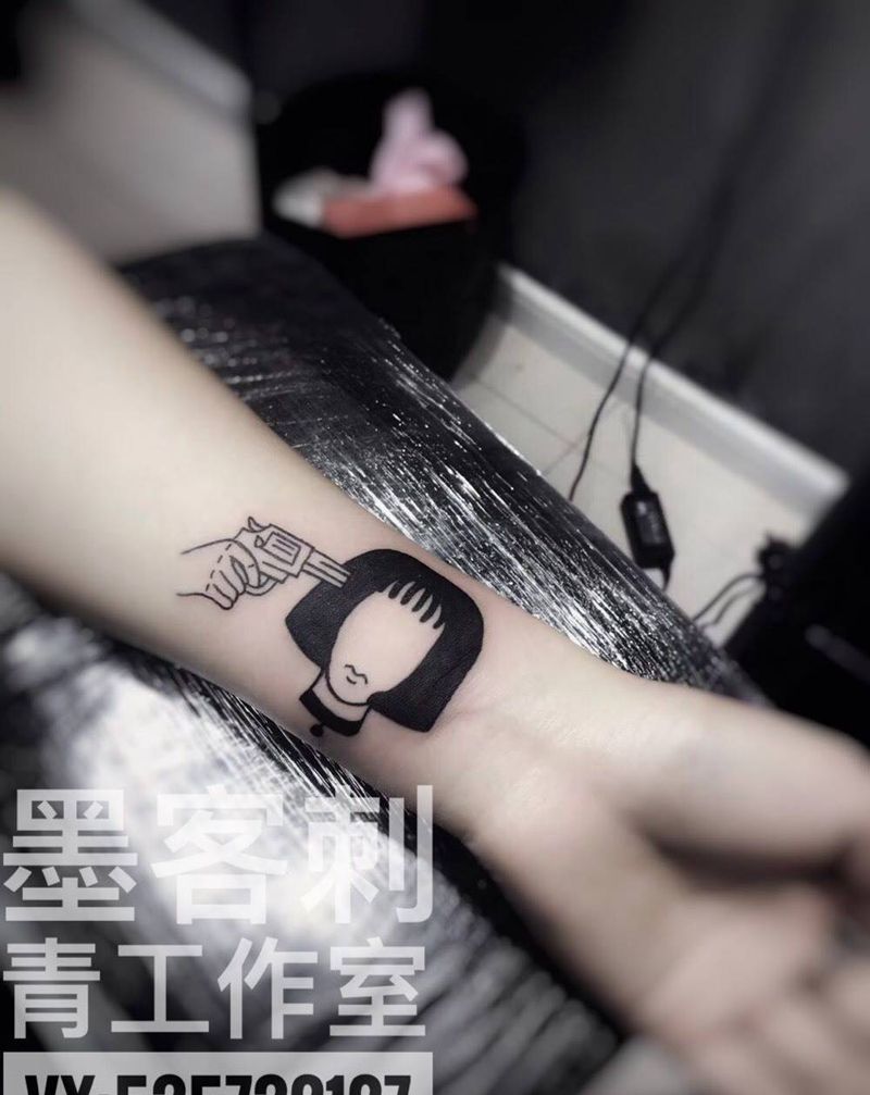 小清新纹身图片