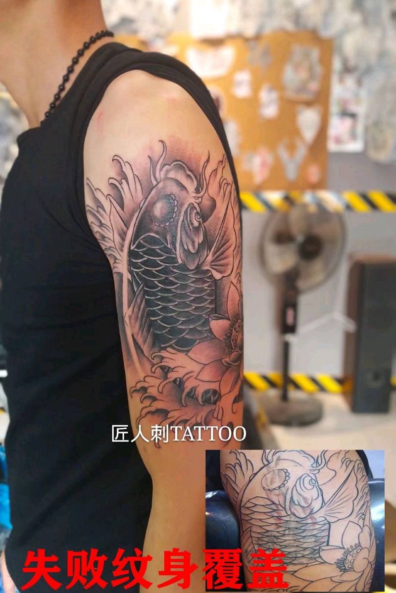 覆盖纹身图片_手臂纹身图案
