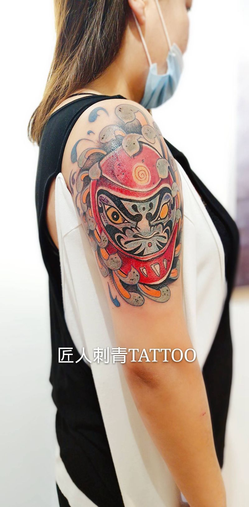 匠人刺青纹身图片_臀部纹身图案