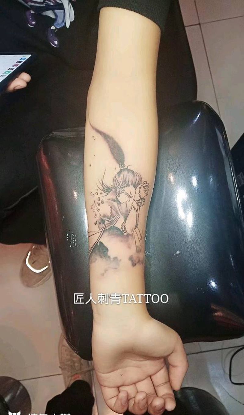 匠人刺青纹身图片_手臂纹身图案