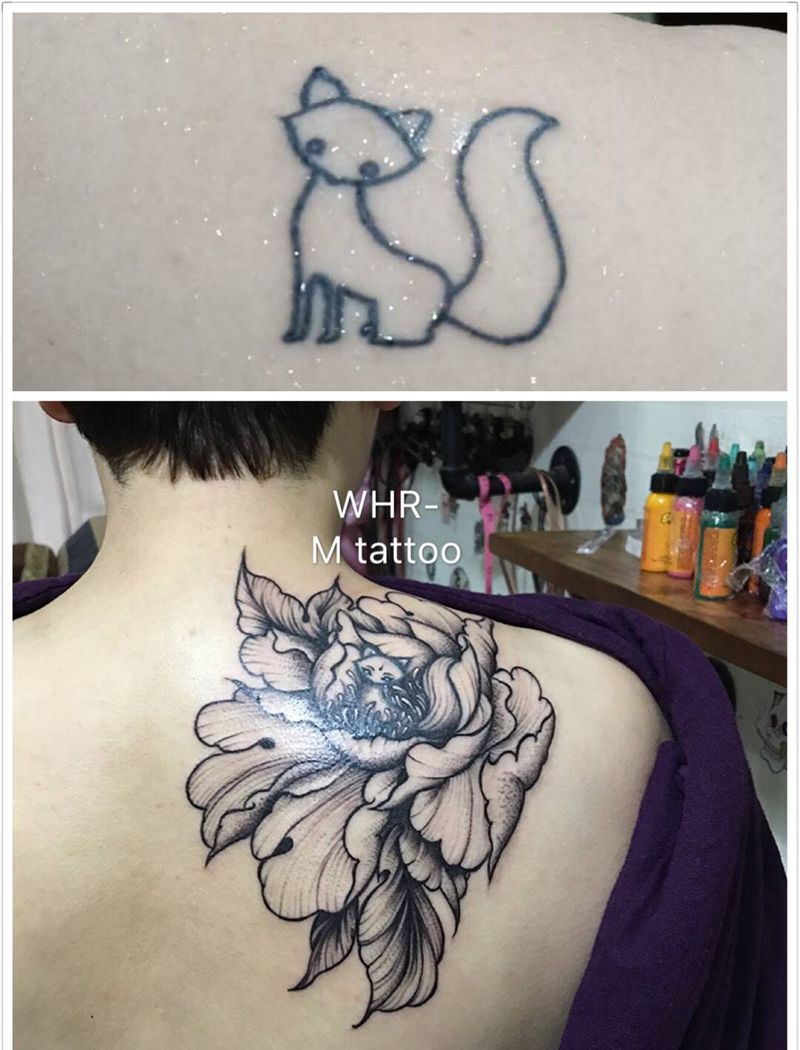 遮盖修改纹身图片