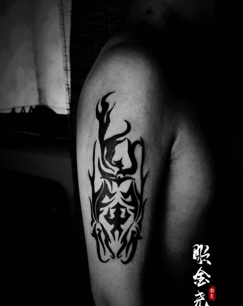 图腾纹身图片_手臂图腾纹身图案