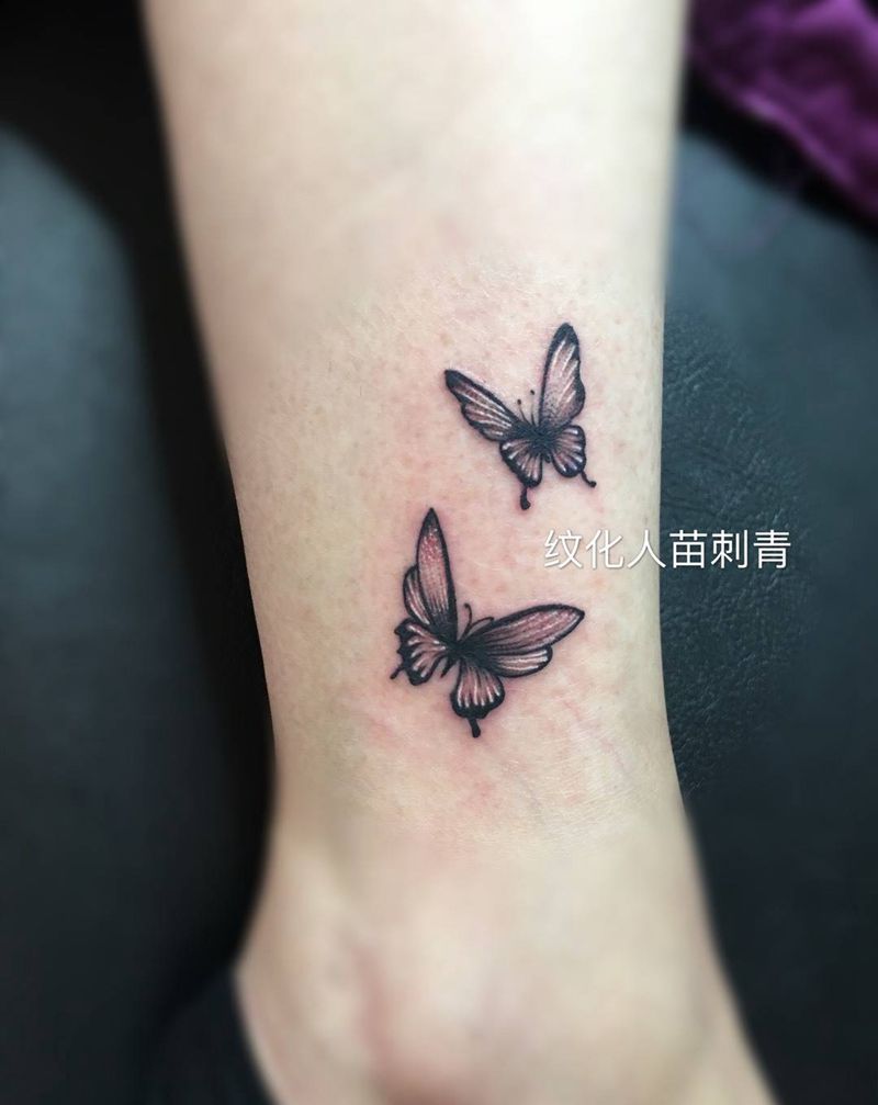 蝴蝶纹身图片