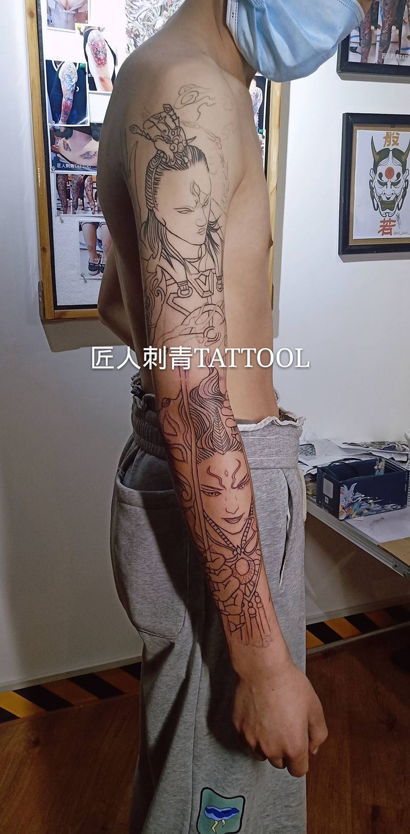 匠人刺青纹身图片_手臂纹身图案