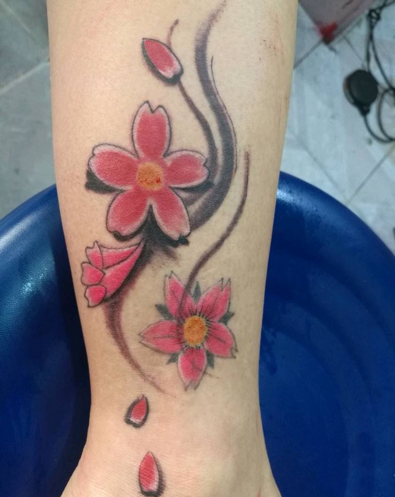 添加修改花一枚纹身图片