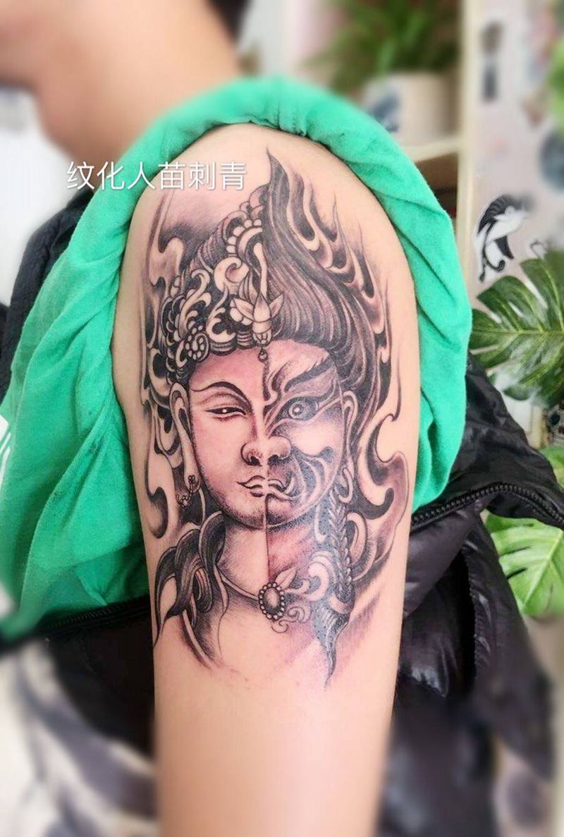 一念之间纹身图片