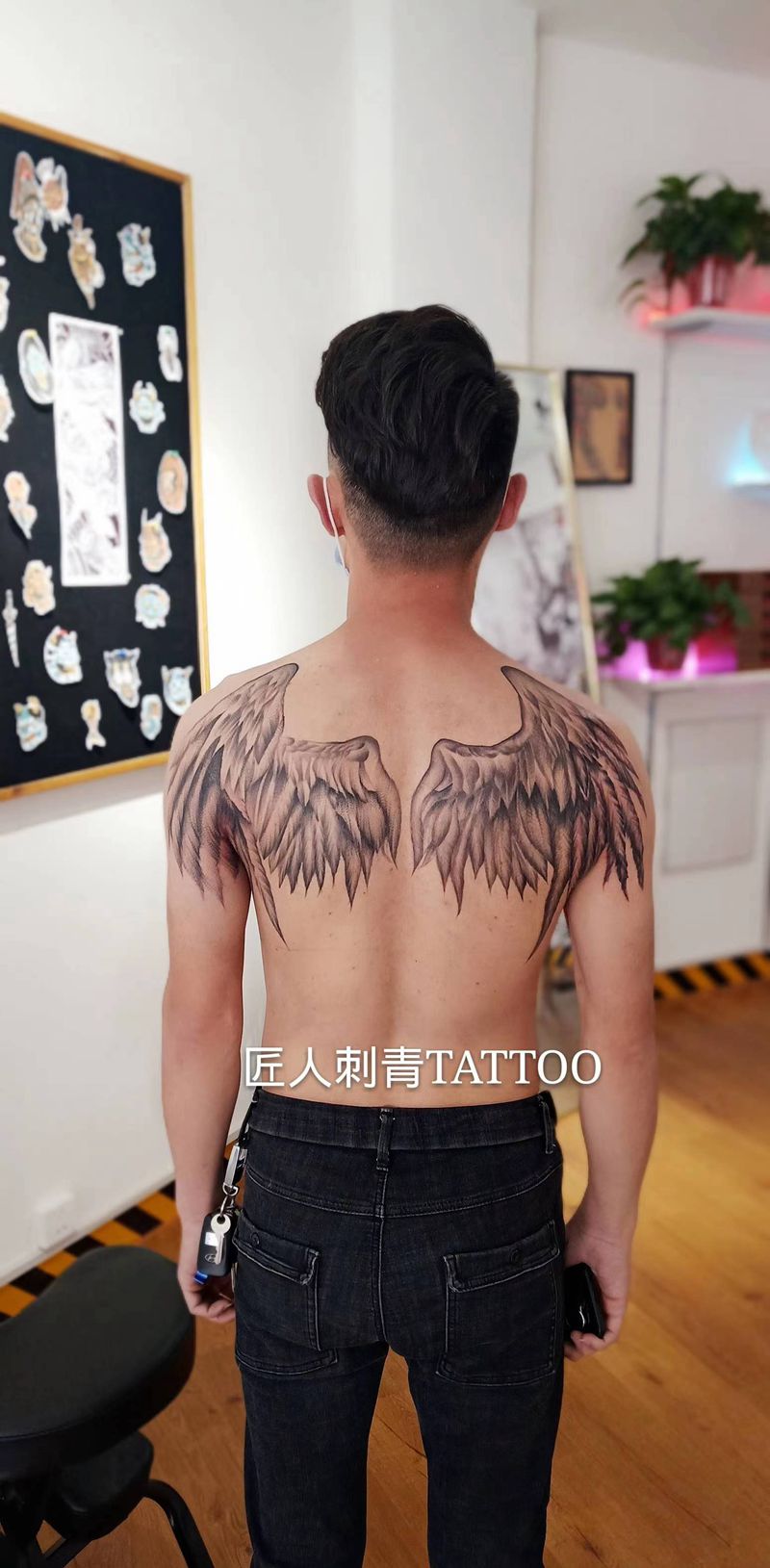 匠人刺青纹身图片_背部纹身图案