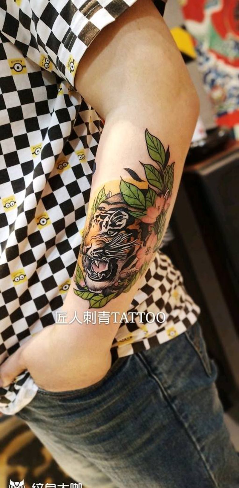 匠人刺青纹身图片_手臂纹身图案