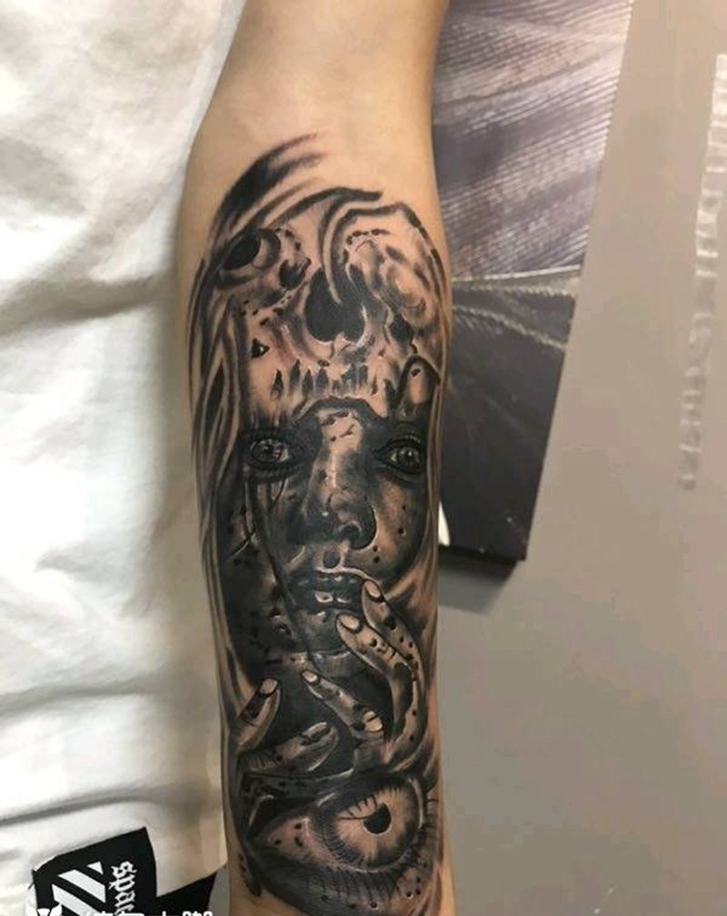 重生与希望纹身图片