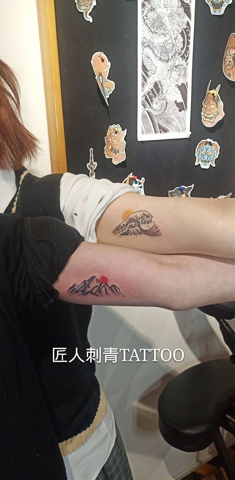 匠人刺青纹身图片_手臂纹身图案