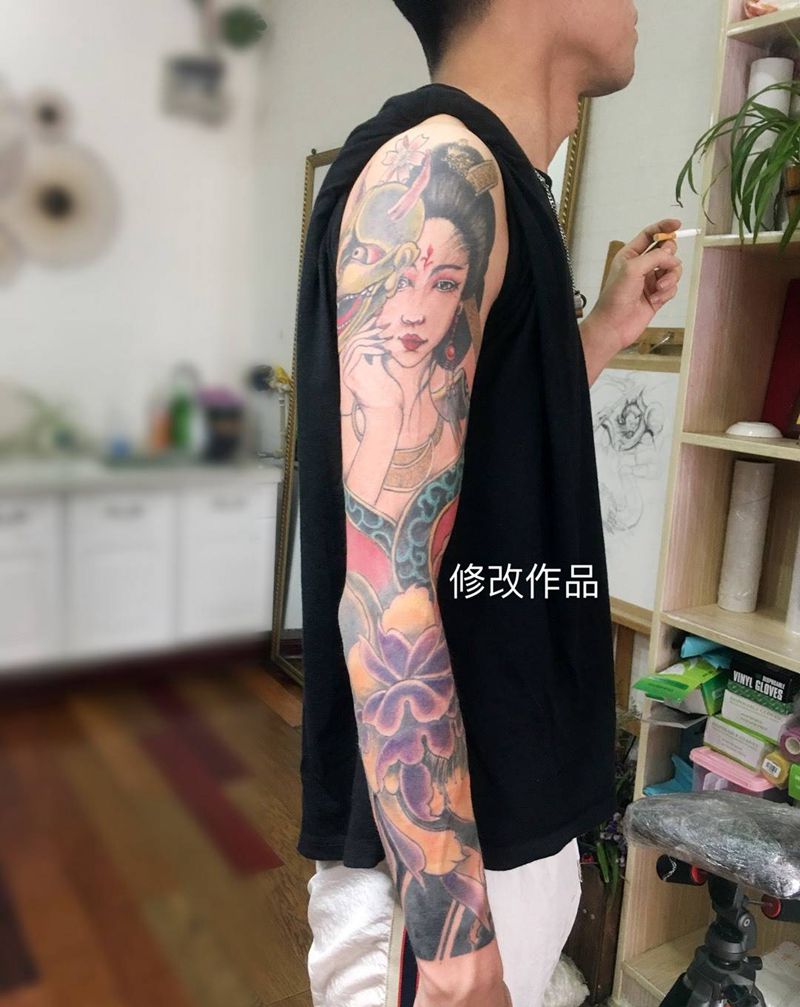 修改作品纹身图片