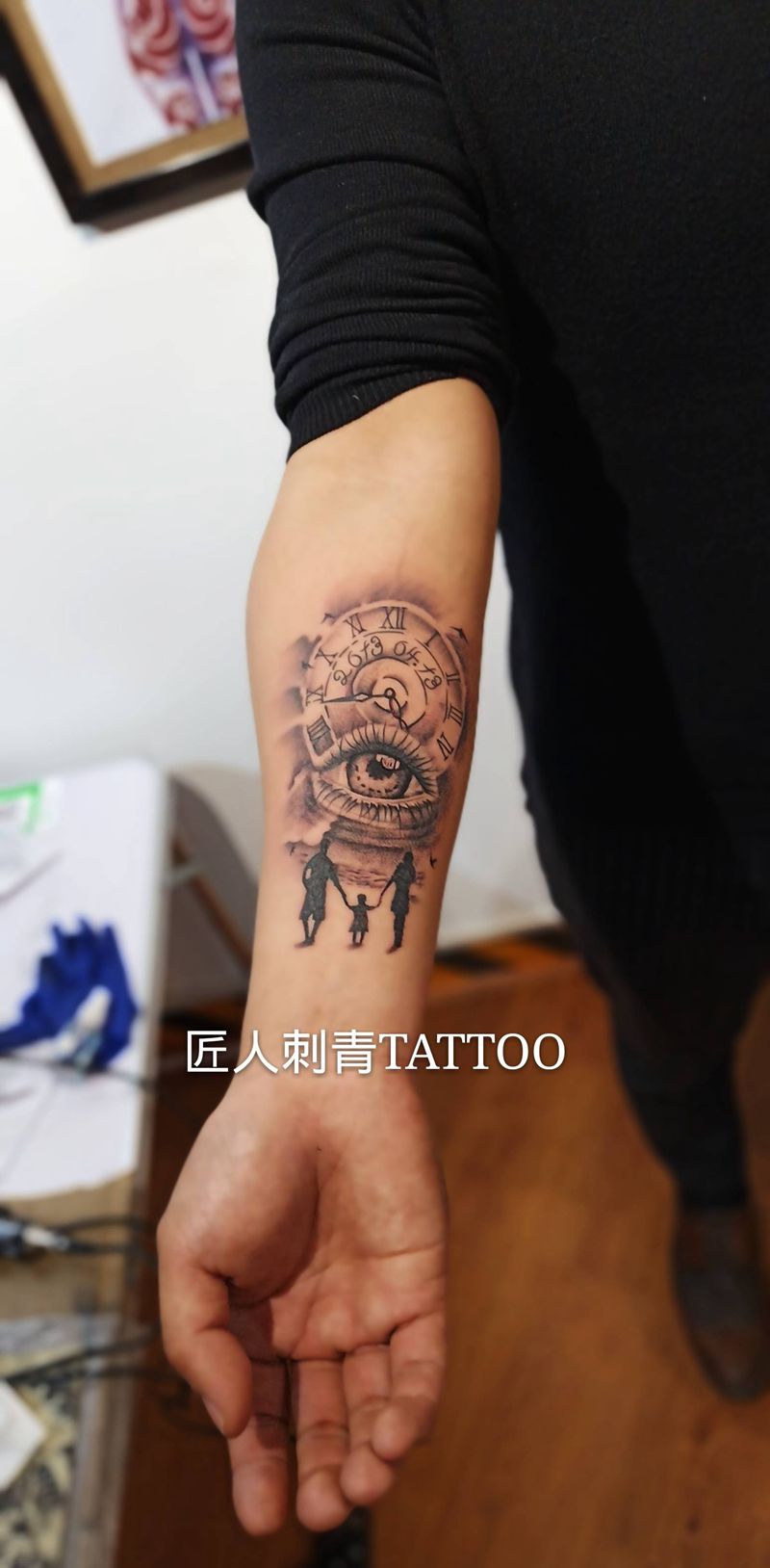 匠人刺青纹身图片_手臂纹身图案