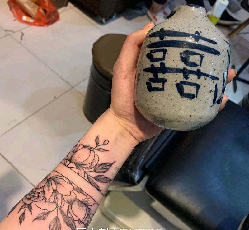 匠人刺青纹身图片_手臂纹身图案