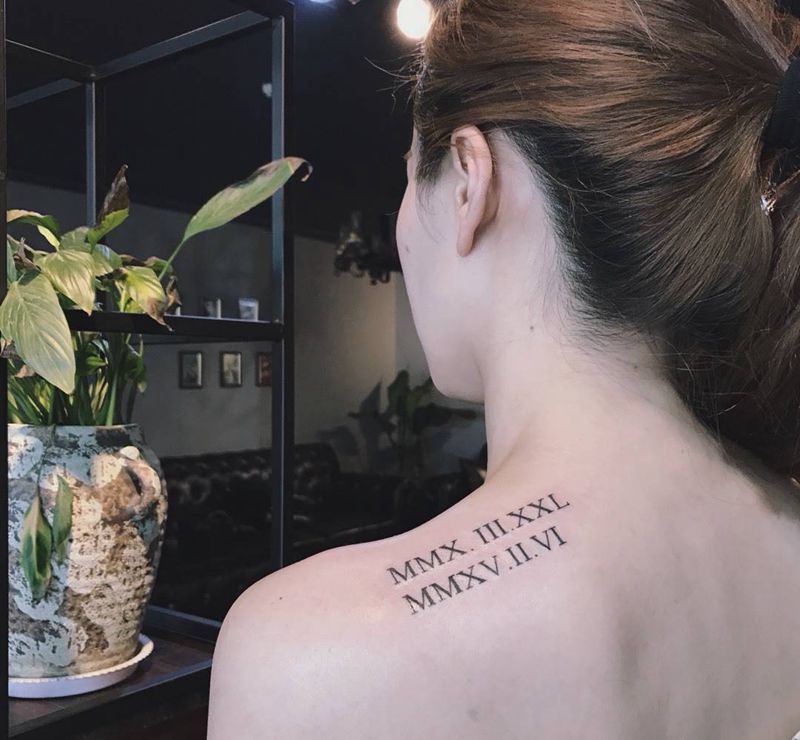 沄刺青纹身图片_成品肩部颈部手臂腿部手部脚部清新几何宗教纹身图案