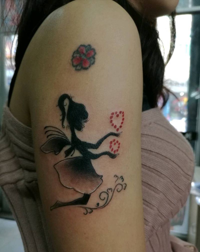 小天使纹身图片