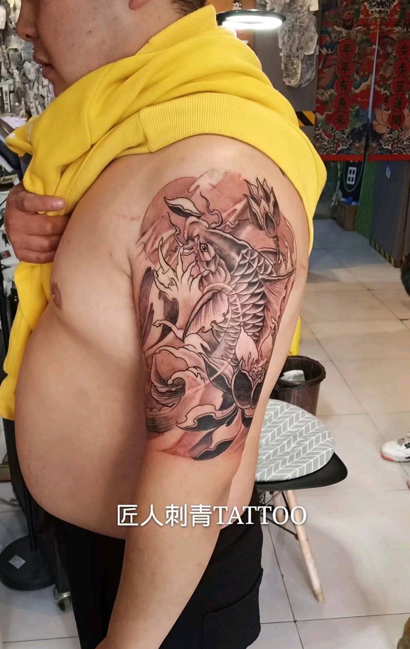 匠人刺青纹身图片_手臂纹身图案